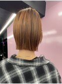 orange hair