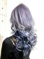 ミズチャーム(Ms.CHARM)&nbsp;ブリーチカラー/ラベンダーパープル×ラベンダーブルー