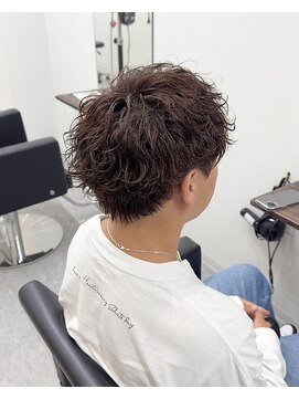 ブライト(BRIGHT) ［BRIGHT］マッシュ×波巻きパーマ［静岡/メンズ/静岡駅］