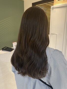 サラジュ 梅田店(SARAJU) saraju サトウ くすみカラー ロング ゆる巻き