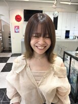 テテ(TETE)&nbsp;ボブ　切りっぱなし