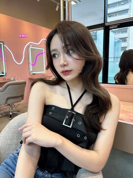 ウィクシーミミ 栄矢場町店(wixy mimi) ザクザクレイヤーのウェーブスタイル