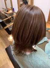 モイヘアーデザイン(moi hair design) 白髪ぼかしハイライト