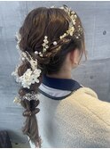 成人式ヘアセット☆小林
