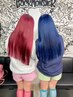 ダブルカラー＋選べるトリートメント（ミルボン・TOKIO）￥16500～