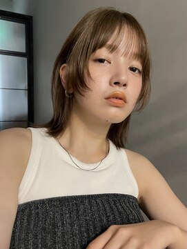 ベル 銀座5丁目店(Belle) レイヤーカット顔周りレイヤーこなれミディ銀座