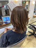 小顔似合わせカットくびレイヤーエモージュ大人可愛い