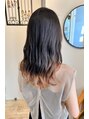 ヘア ケア ディエイチケー(HAIR CARE DHK) インナーカラーベージュロングスタイル