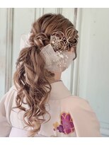 バサラ 福岡天神西通り店(VASARA)&nbsp;福岡　天神　お呼ばれヘア　訪問着　レンタル　七五三　卒業袴