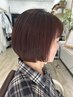カット＋白髪染め（リタッチ）　￥8500