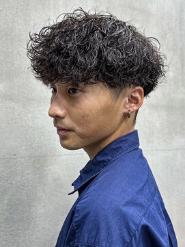 ダズルヘアーエイチ(DAZZLE hair H) ツーブロ波巻きスタイルツイストスパイラルフェザーニュアンス