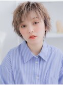 フレンチカジュアルくせ毛風マッシュパーマh3上尾20代30代40代