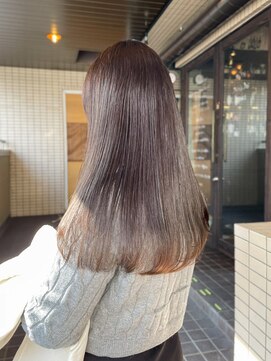 サロン シー(salon sea) salon sea 仙田 グレージュカラー