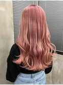 【number ulus】ピンクベージュ×ケアブリーチ