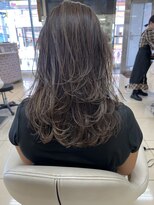 ショコララテ&nbsp;【ハイライト　ハイレイヤー】白髪ぼかし