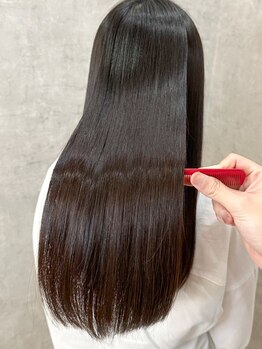 テトテ 門戸厄神店(tetote)の写真/【門戸厄神駅前】《人気No１コアミー/ホームケア付》髪質改善☆ケアプロで効果140%UP!エイジングケアも◎