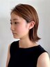 [不動No1]美髪カラー(白髪染め可)+初回カット+ヘアリセッター9000円