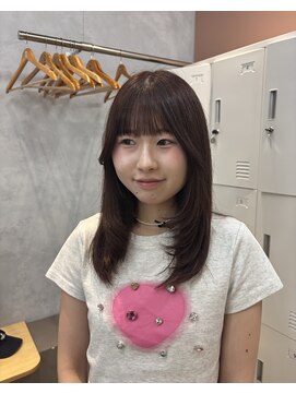 アマーク(a mark) 【木下　暖菜】レイヤースタイル