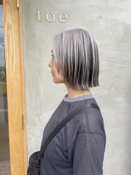 トエカグヤヒメ(toe kaguyahime) ホワイトベージュ×アンブレラカラー