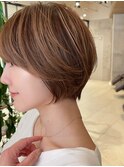 25歳からの【似合わせカット・黒髪/ベージュ】