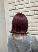 チェリーピンク　チェリーレッド　暖色カラー