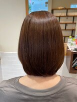 クラップス オル 金沢八景(CLAPS Ore)&nbsp;金沢八景ショートボブ丸みショートイルミナカラー顔周りレイヤー