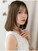 □姫カットレイヤー艶感ストレートミディアム416川口30代40代