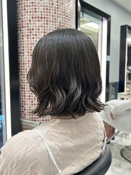 アピッシュ ギンザ(apish ginza) コテ巻き風パーマ/ボブパーマ/伸ばしかけパーマ/大人パーマ