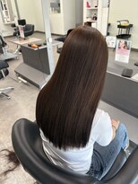 ガルボヘアー 桟橋店(garbo hair)&nbsp;オイルカラー高知美容院ヘーゼルベージュ