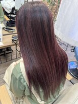 ルーナヘアー(LUNA hair)&nbsp;ハイライト白髪ぼかし30代40代50代60代ピンク前髪ありレイヤー