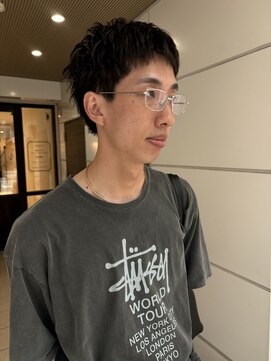 ヌープヘアーアイス(NUUP.hair ici) men's/スパイキーショートピンカールカジュアルショートパーマ