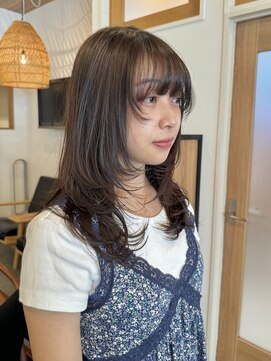 ビュートリアム ギンザ(BEAUTRIUM) ざっくりワンかールレイヤーカット＊透明感アッシュカラー＊銀座