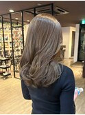 【四条烏丸】レイヤー×ブリーチなしアッシュベージュ