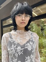 ミース(MIES)&nbsp;ミディアムロブ/ボブ/ウルフボブ/難波/担当者平井