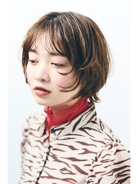 オジョマノ(OjOmano) c19 大人ショートハイライト髪質改善キッズカット前髪30代40代