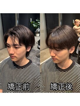 エノア 青山(ENORE) メンズ縮毛矯正/曲がる縮毛矯正/メンズ髪質改善/メンズカット