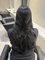 ランソ(RUNSO) コリアンブラック×ロングレイヤー