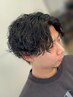 メンズカット+特殊パーマ(ツイスト、ツイストスパイラル、波巻き他)