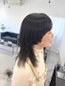 【頭皮マッサージでシャッキリ♪】カット+カラー+10分ヘッドスパ　￥12800～