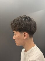 銀座 シノ 灯(shino HANARE)&nbsp;【ショートパーマ】テーパーフェード