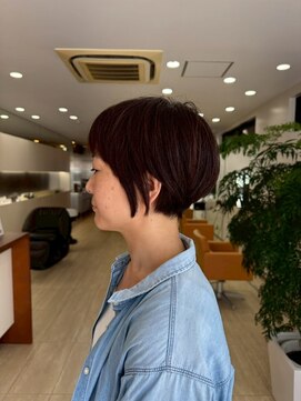 ディーコ(IDEEK) 大人の美シルエットショート くびレイヤーグラデーションボブ#7