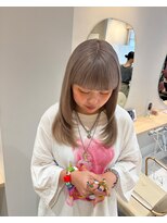 フィーカ(fika)&nbsp;[moeka]ハイトーン☆シルバーベージュ