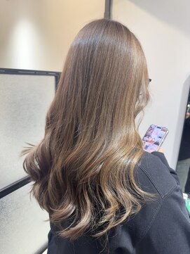 ウルヘアー 緑地公園(ulu hair) マロンベージュ