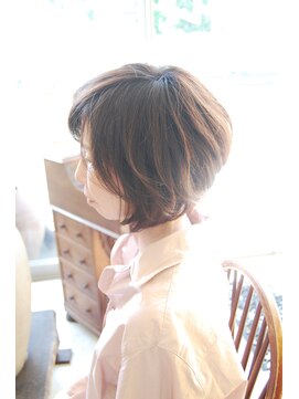 ベル(BELL) ふんわり優しいショ－トスタイルです。【BELL桜新町/用賀】