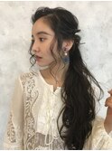 セットハニーヘアマーメイドアッシュエフォートレス厚めバング