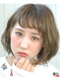 簡単スタイリングエアリーボブ