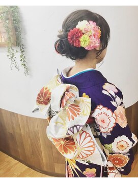 サロンド クラフト(salon de craft) 【成人式・結婚式に♪】振袖着物&ヘアセット