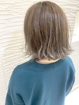 モリオ フロム ロンドン サッポロファクトリー店(morio FROM LONDON)&nbsp;【morio】札幌ボブ　秋ベージュグラデーション×外ハネボブ