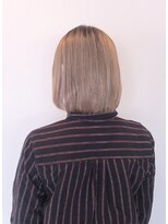 エンリッチヘア(enrich hair)&nbsp;ベージュ×ボブ