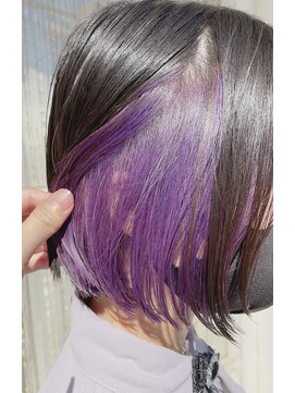 クラシコ ヘアー(CLASSICO hair) バイオレットインナーカラー